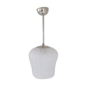 Art Deco Modern Suspension Swedish Böhlmakrs Harald Notini Sweden 1940s