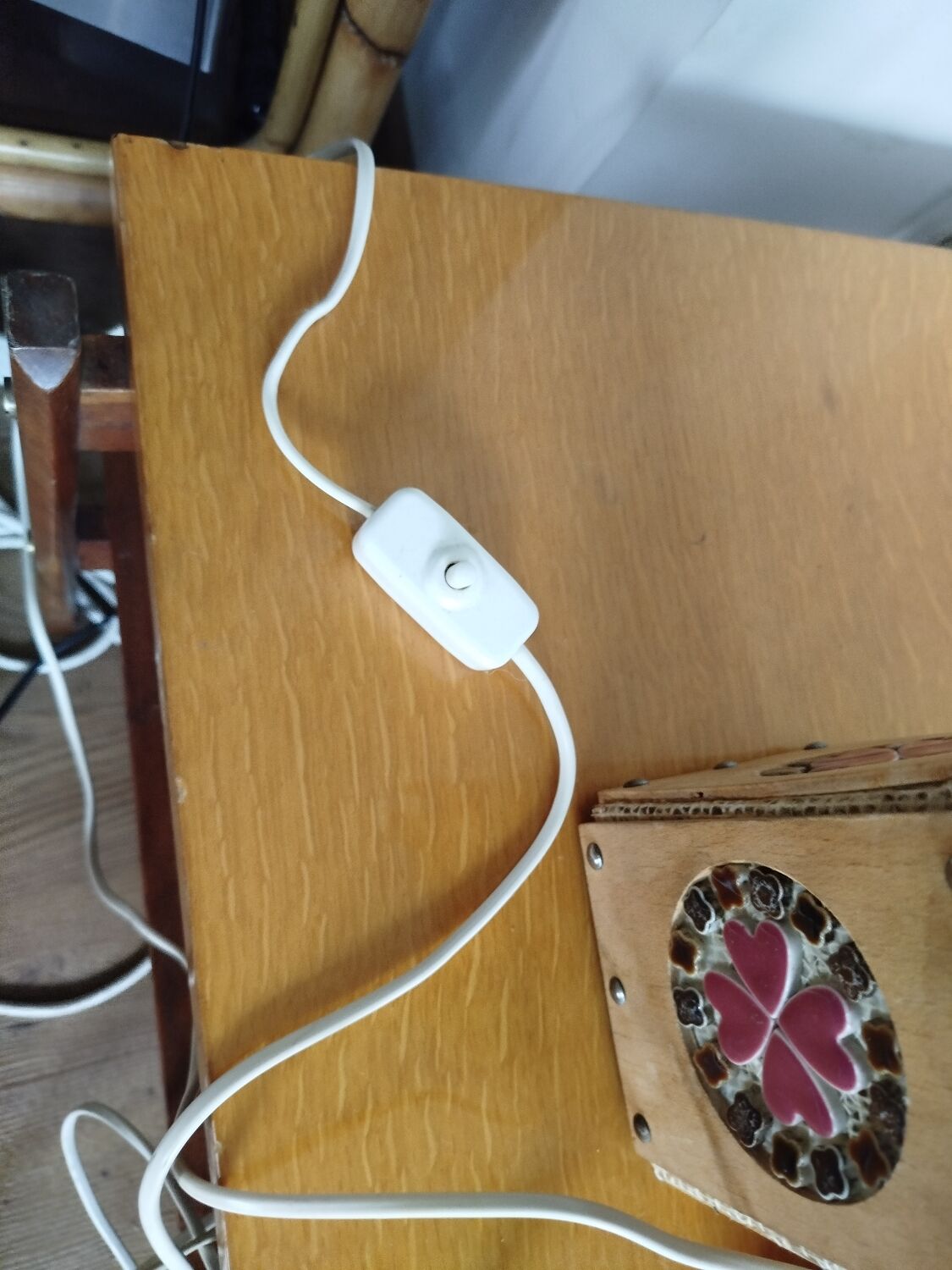 Pair of Otto Eelund Scandinavian lamps – Sweden, 1960s/70s