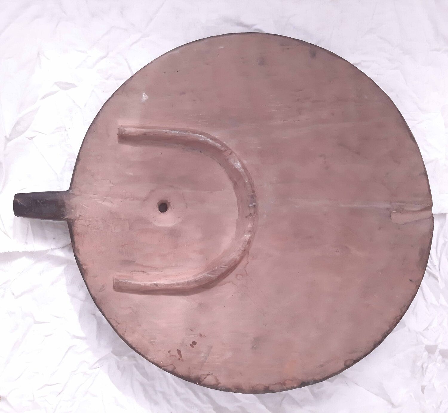 Wooden solar mask from Burkina Faso