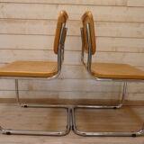 Eight chairs "Cesca B32" by Marcel Breuer