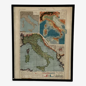 Carte Italie 1930