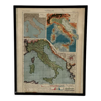 Carte Italie 1930