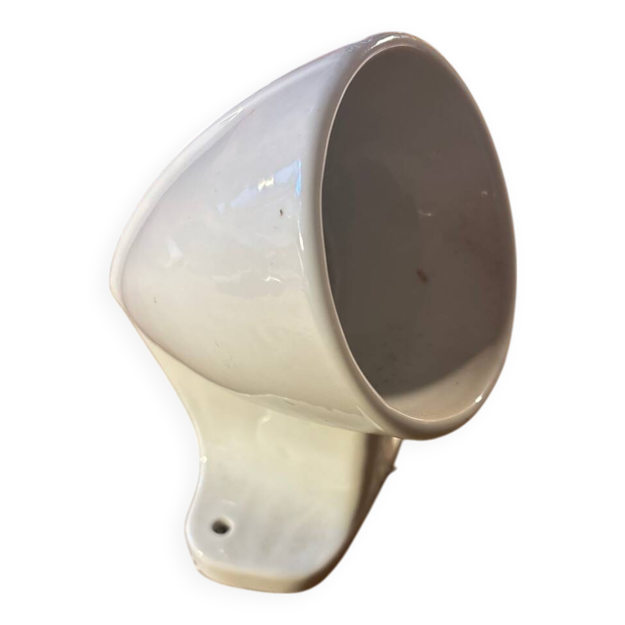 Earthenware wall light