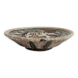 Early 20th century Persian Qajar dynasty pottery vases / bowl / bottle / 1900s