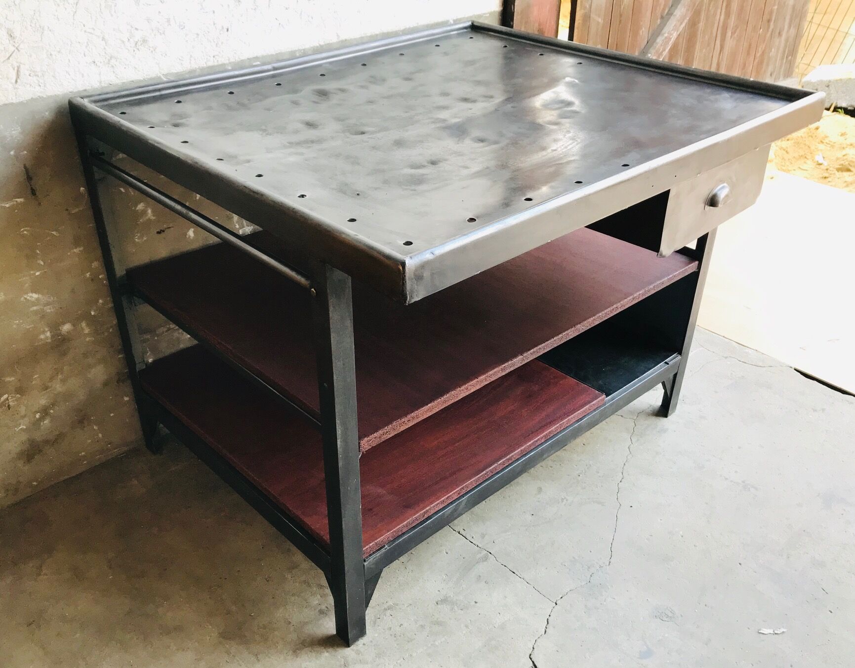 Established metal and wood