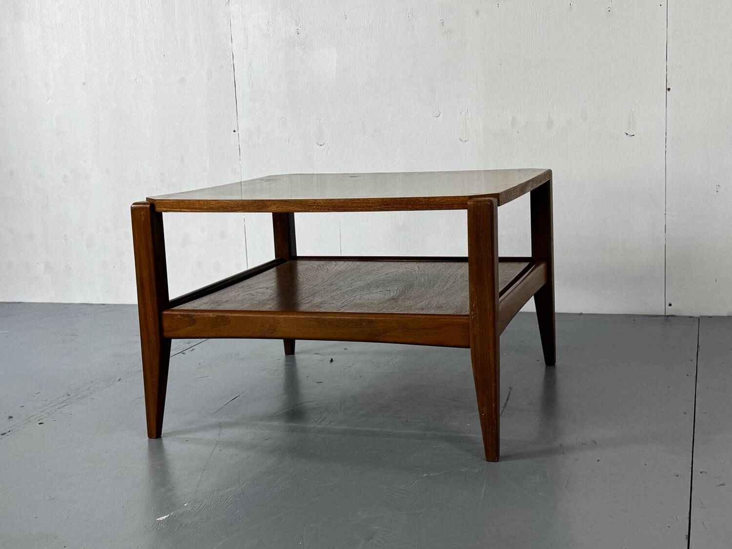 Scandinavian Danish Teak & Formica Coffee Table, 1960s