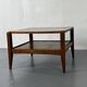 Scandinavian Danish Teak & Formica Coffee Table, 1960s
