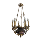 Ancient luster with painted porcelain