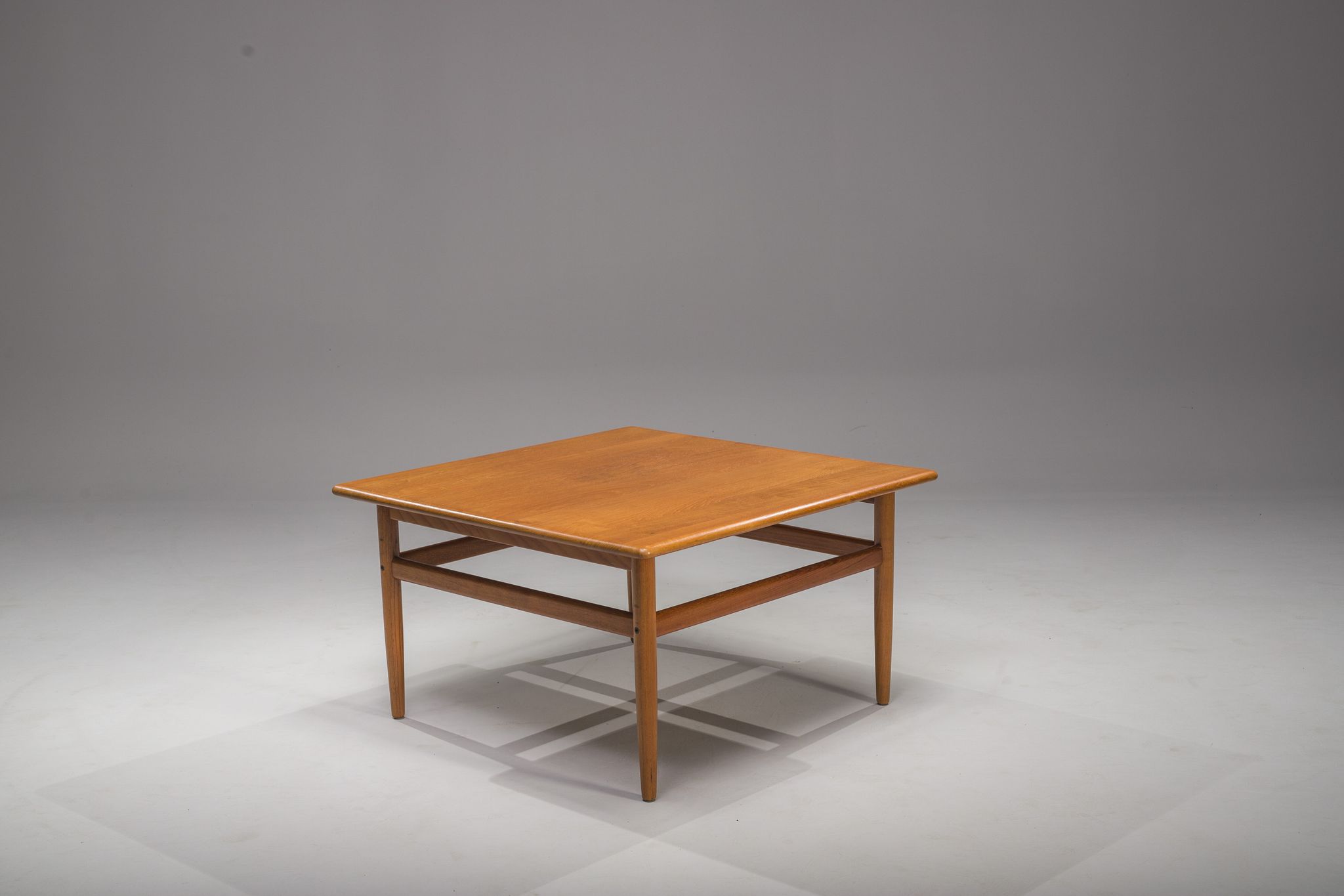 Table basse en teck danois du milieu du siècle, années 1960
