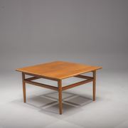 Table basse en teck danois du milieu du siècle, années 1960
