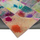 Handwoven anatolian 204 cm x 298 cm multicolor patchwork carpet