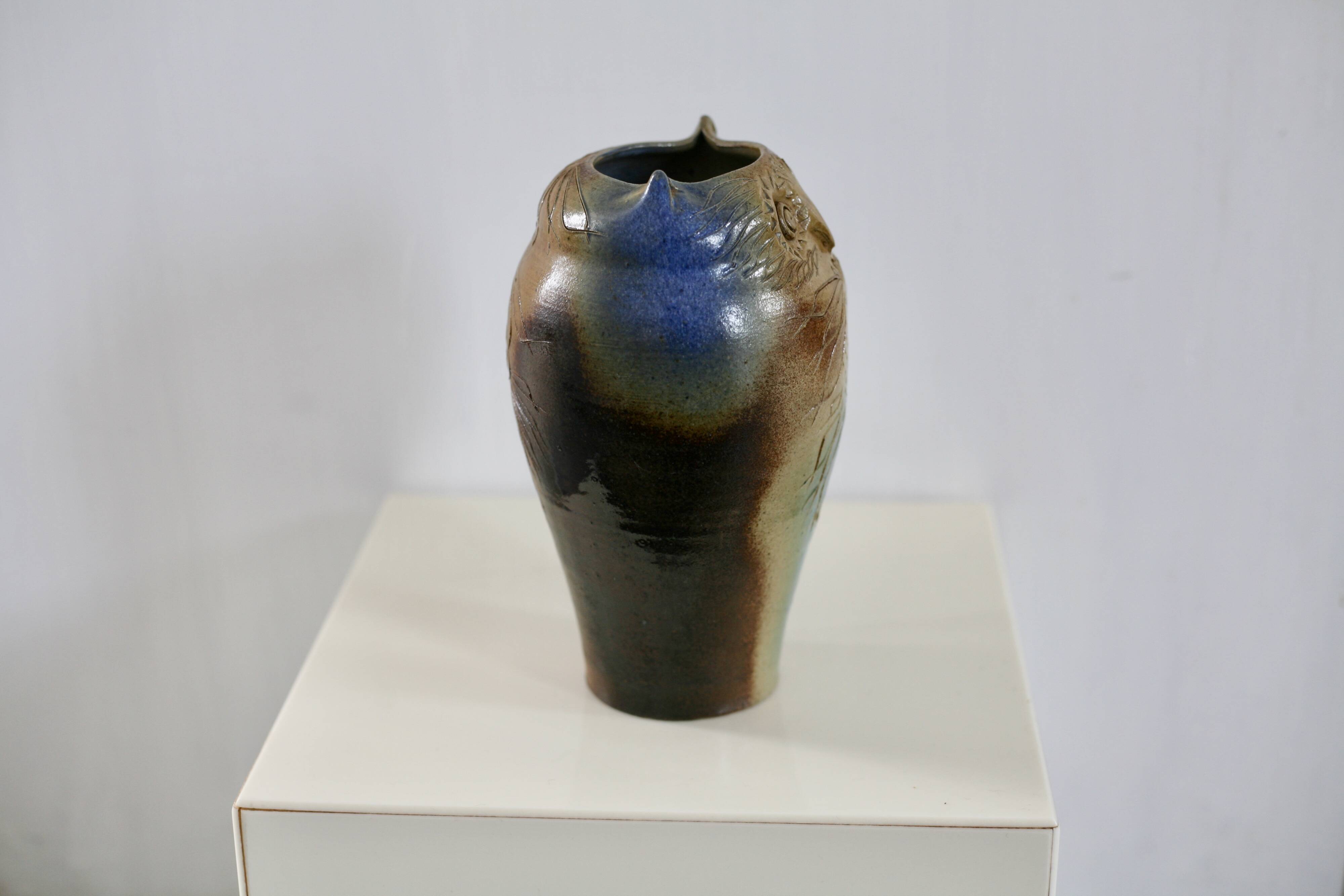 Zoomorphic ceramic vase, 1960s