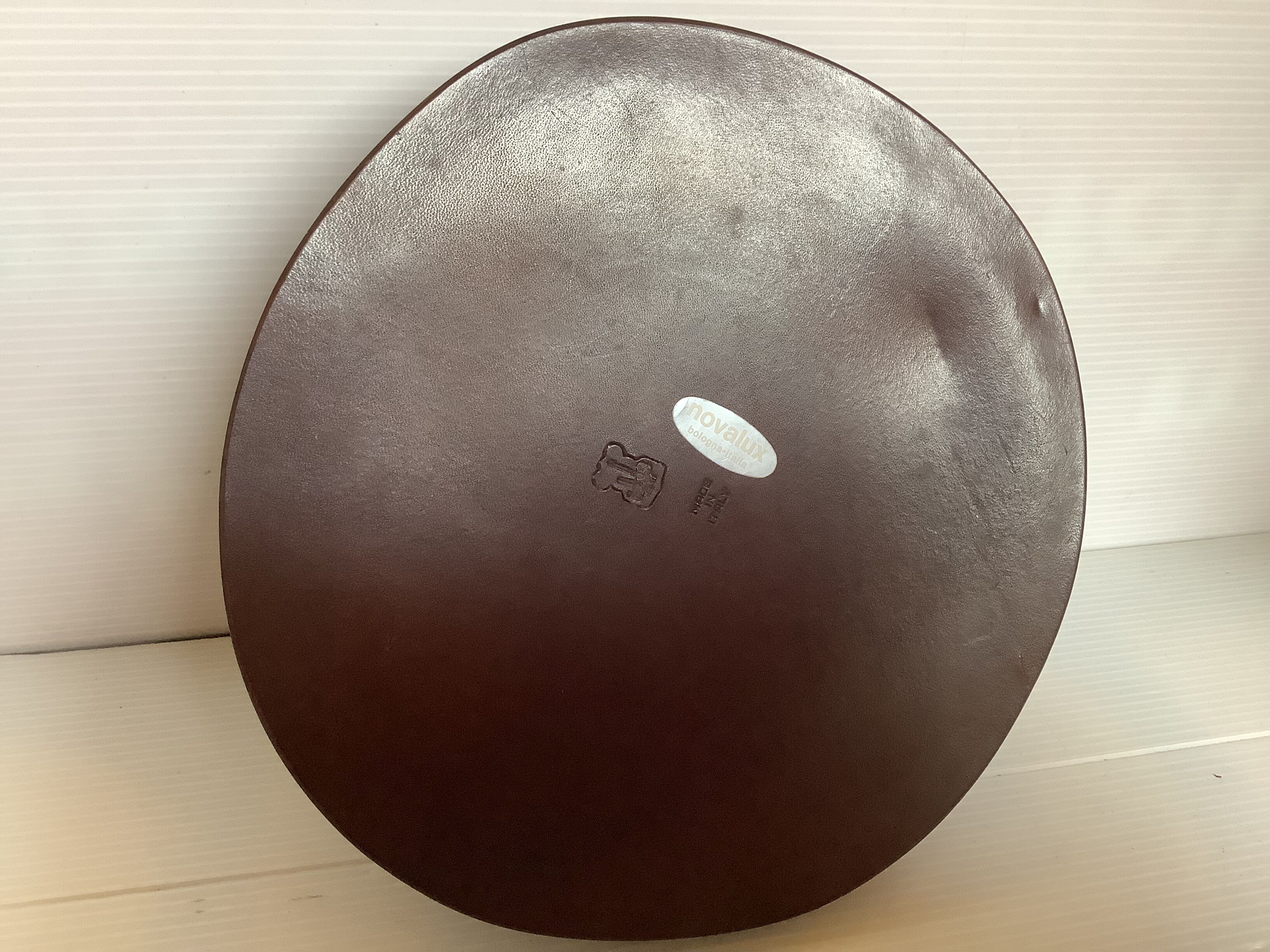 Cendrier vide poche en cuir Made in Italy