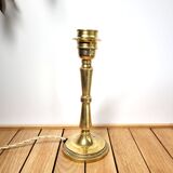 Pied de lampe en laiton