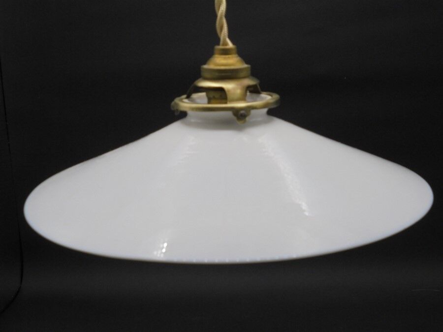 White opaline hanging