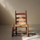 Chaise basse de style Shaker,  États-Unis, vers 1900