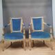 Pair of Directoire armchairs