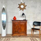 Vintage Parisian sideboard in solid wood