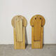Pair of foldable stools by Adrian Reed