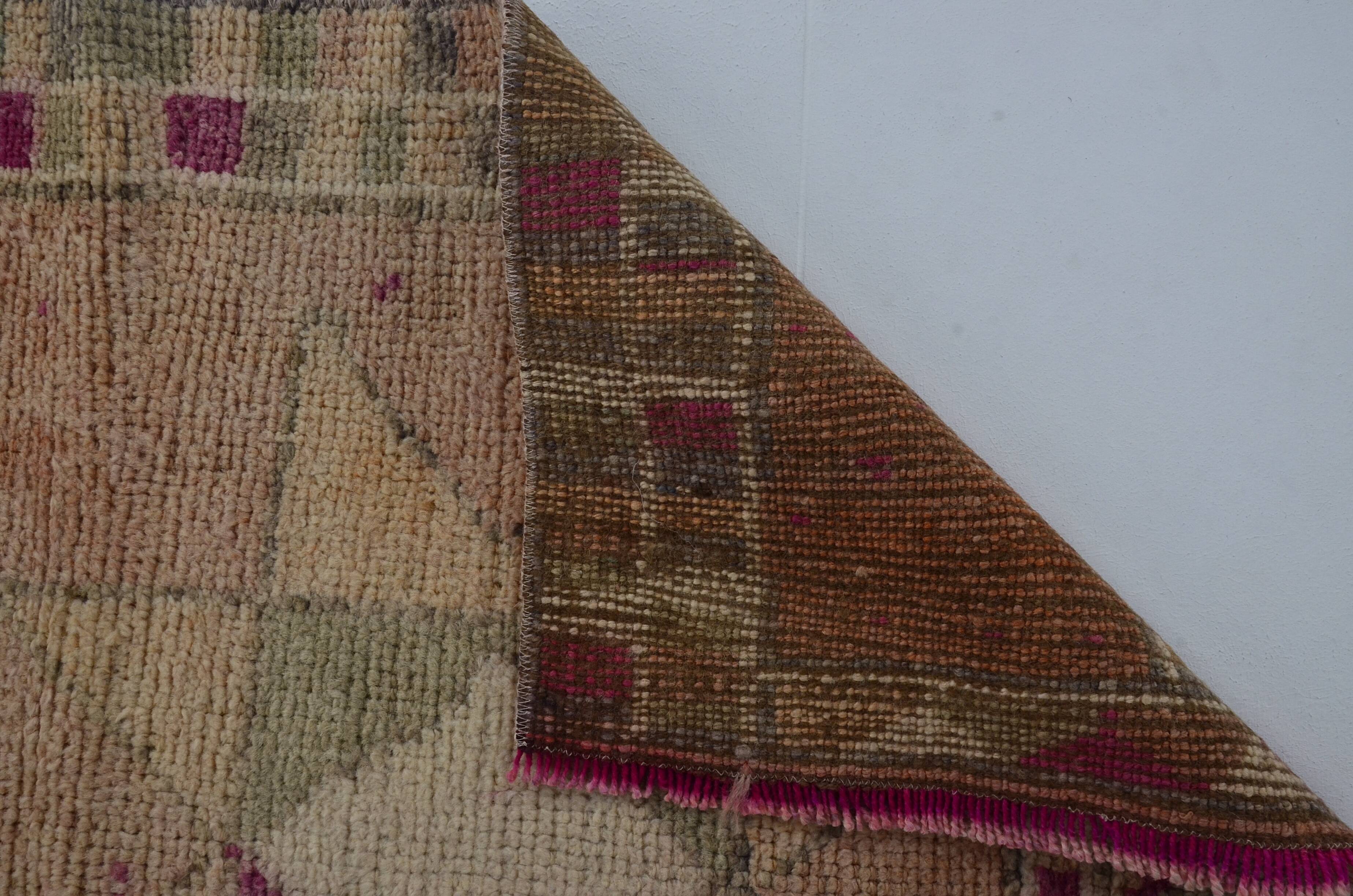 Geometric Anatolian Vintage Runner sku 2183