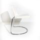 Vintage Alessia chair by Giotto Stoppino for Driade, Italy, 1970s – white ABS and chrome