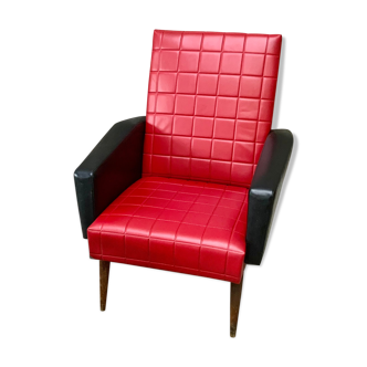 Vintage skai rockabilly armchair