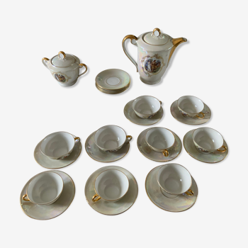 Service à thé et à café en porcelaine très fine
