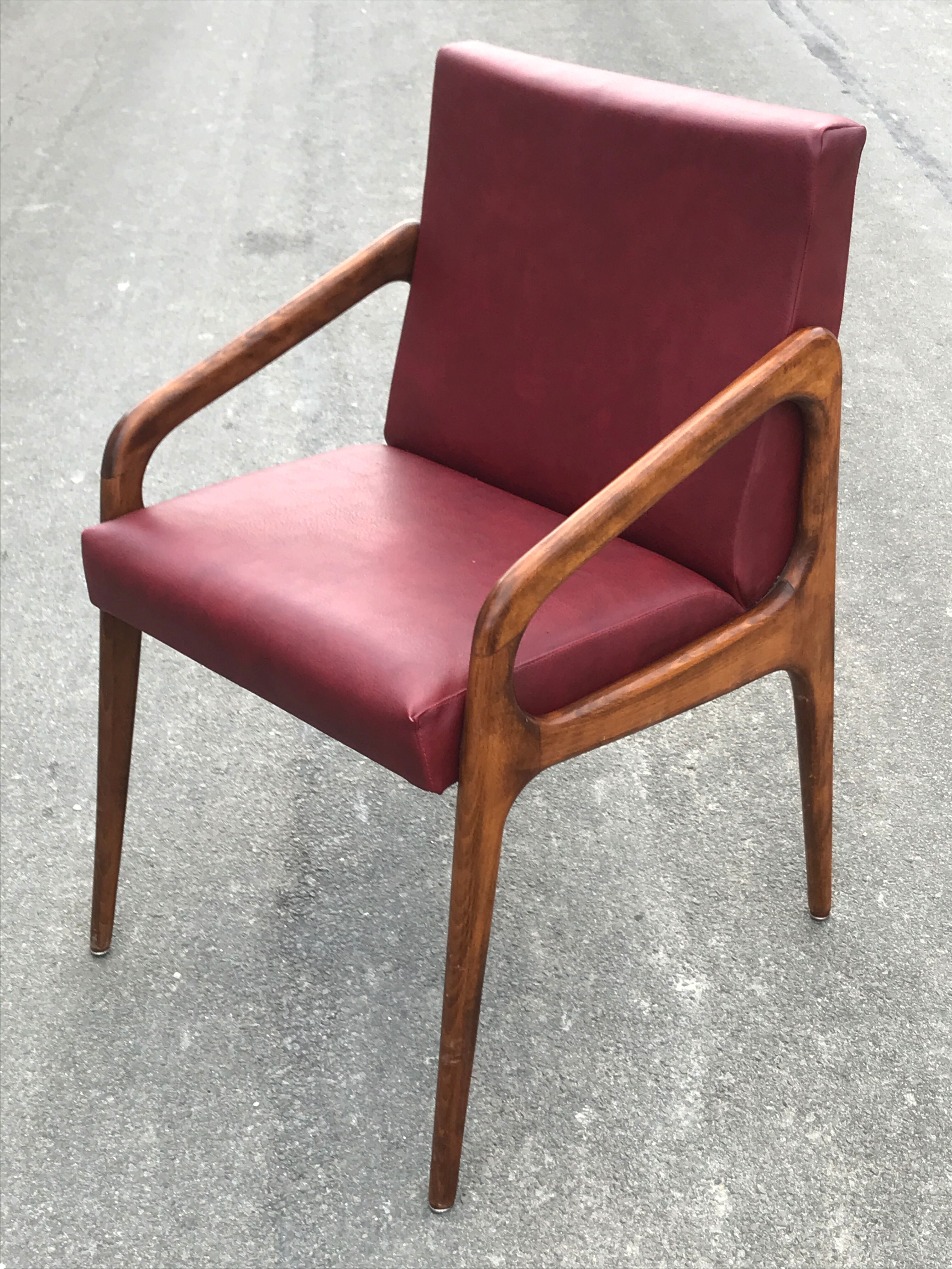 Vintage stella armchair design 1960