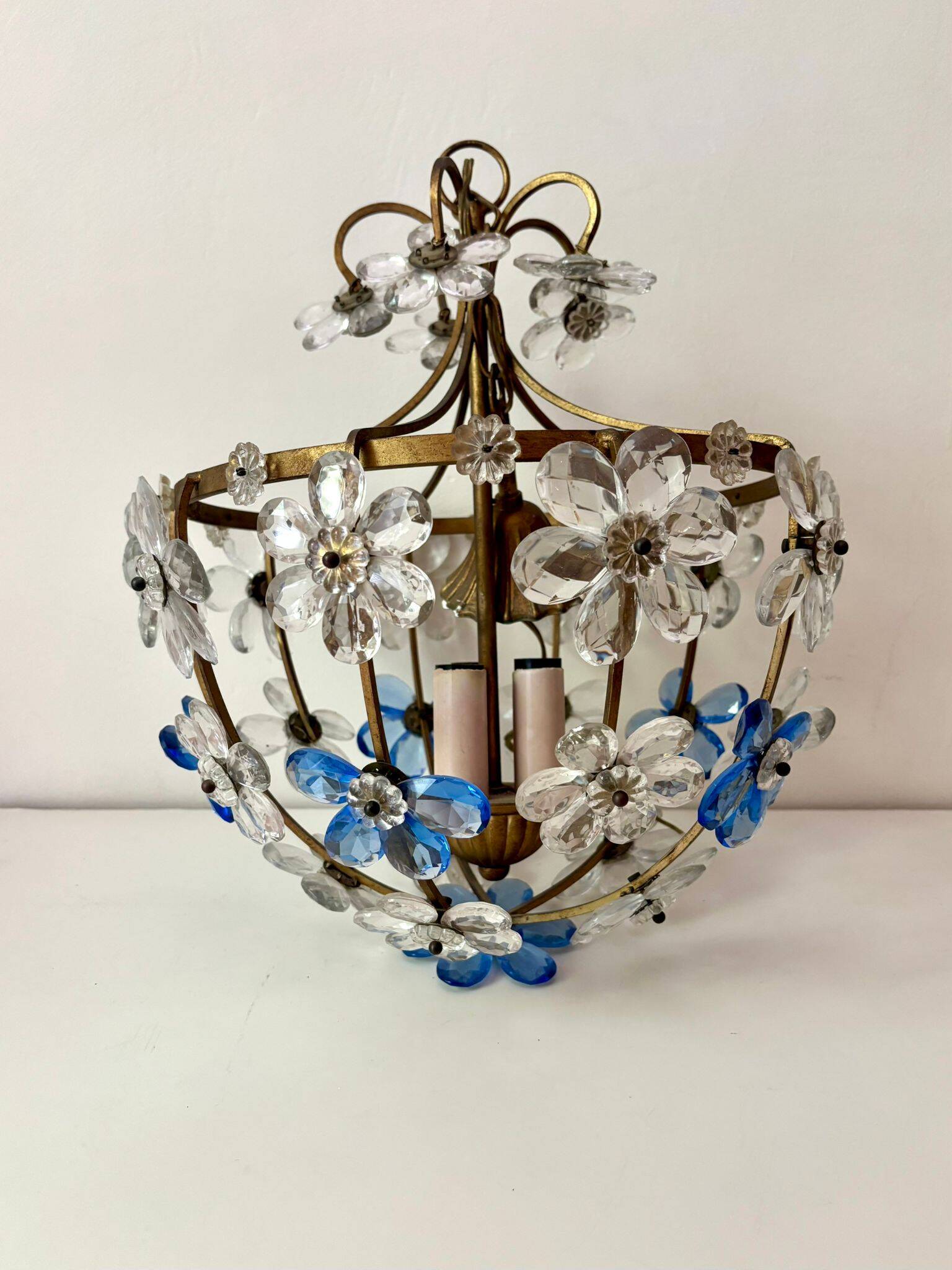 Italian Murano glass lamp from the 20th century.