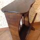 Magazine holder in varnished wood / vintage 60s