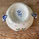 Soup pot in earthenware Vieux Rouen handmade