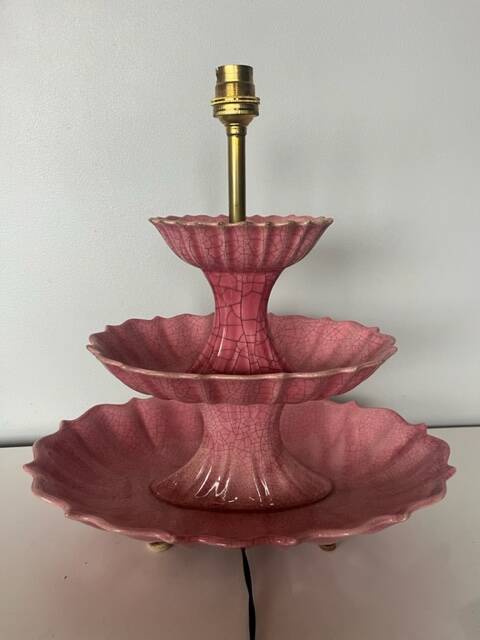 Vintage ceramic lamp base