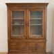 Handcrafted walnut wood bookshelf