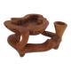 Vide poche en bois sculpté.