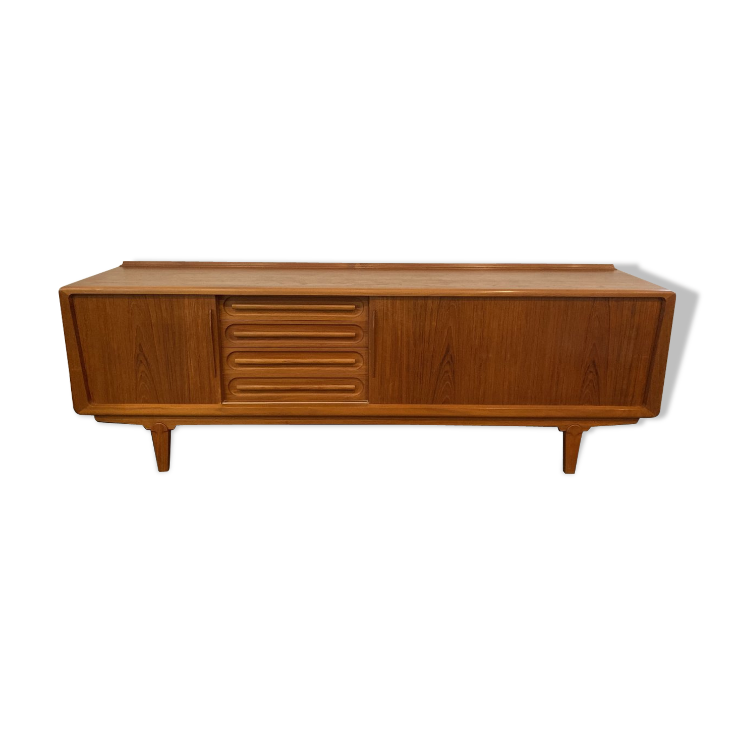 Enfilade scandinave Vamo Sonderborg en teck par Arne Vodder 1960