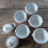 Auteuil porcelain service from Jacques Lobjoy's Bistro