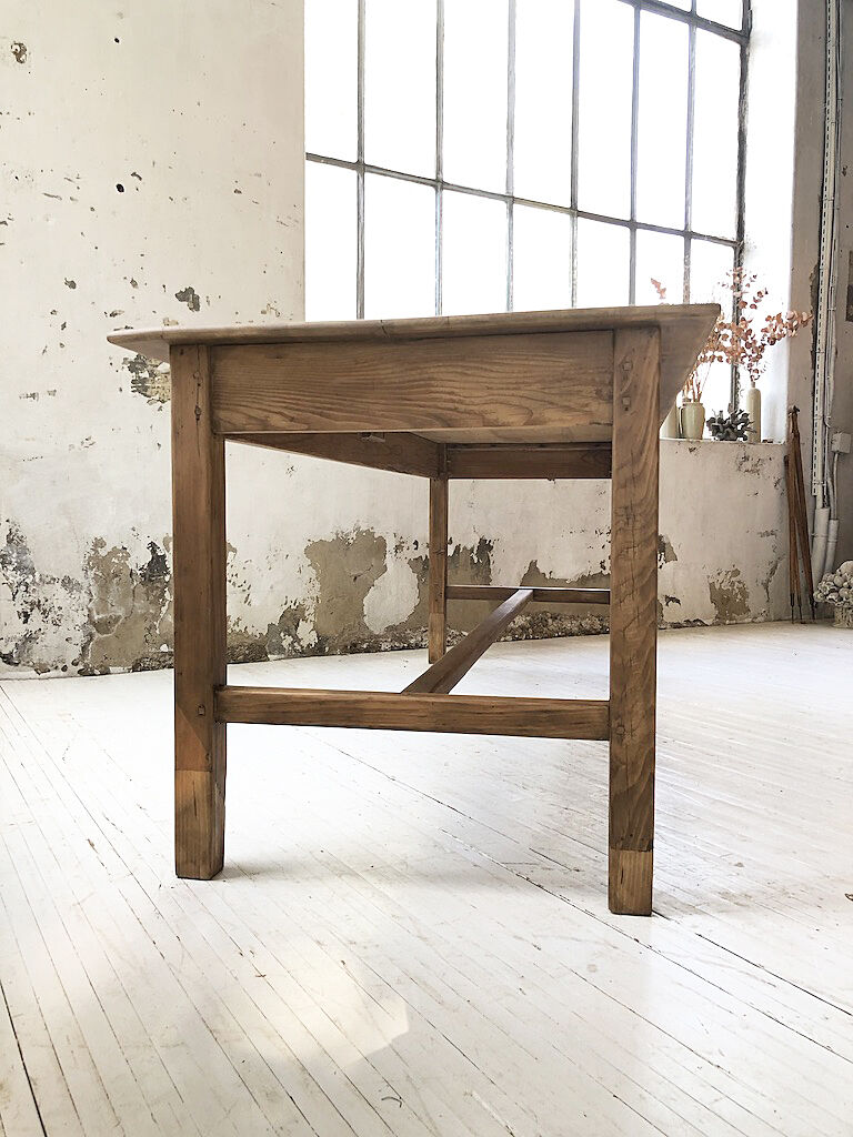 2m pine farm table