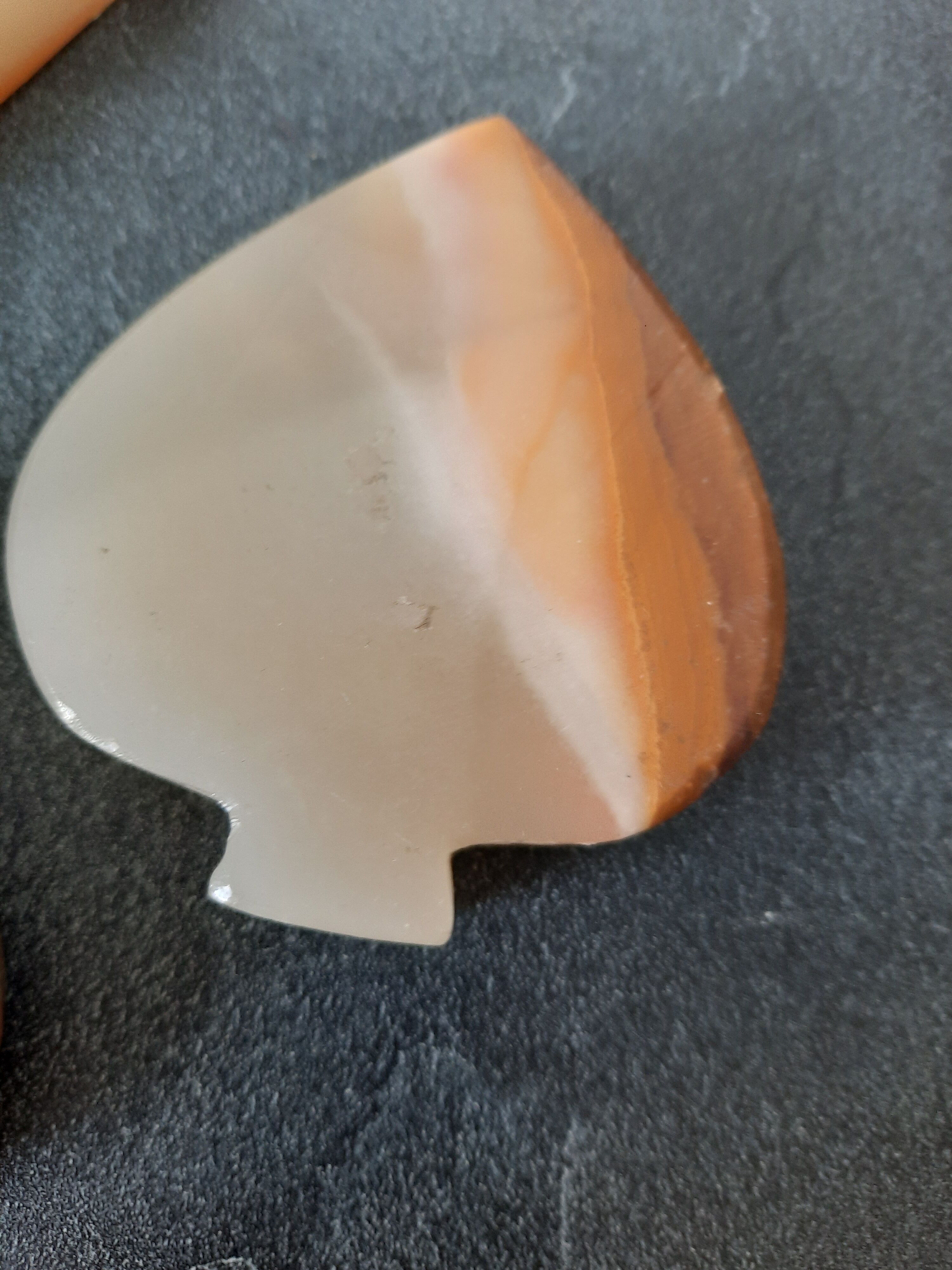 Set of marble ashtrays