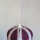 Vintage 70s perspex pendant light