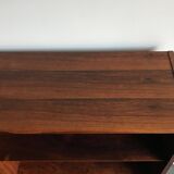 Poul Hundevad scandinavian rosewood bookcase, 1960s