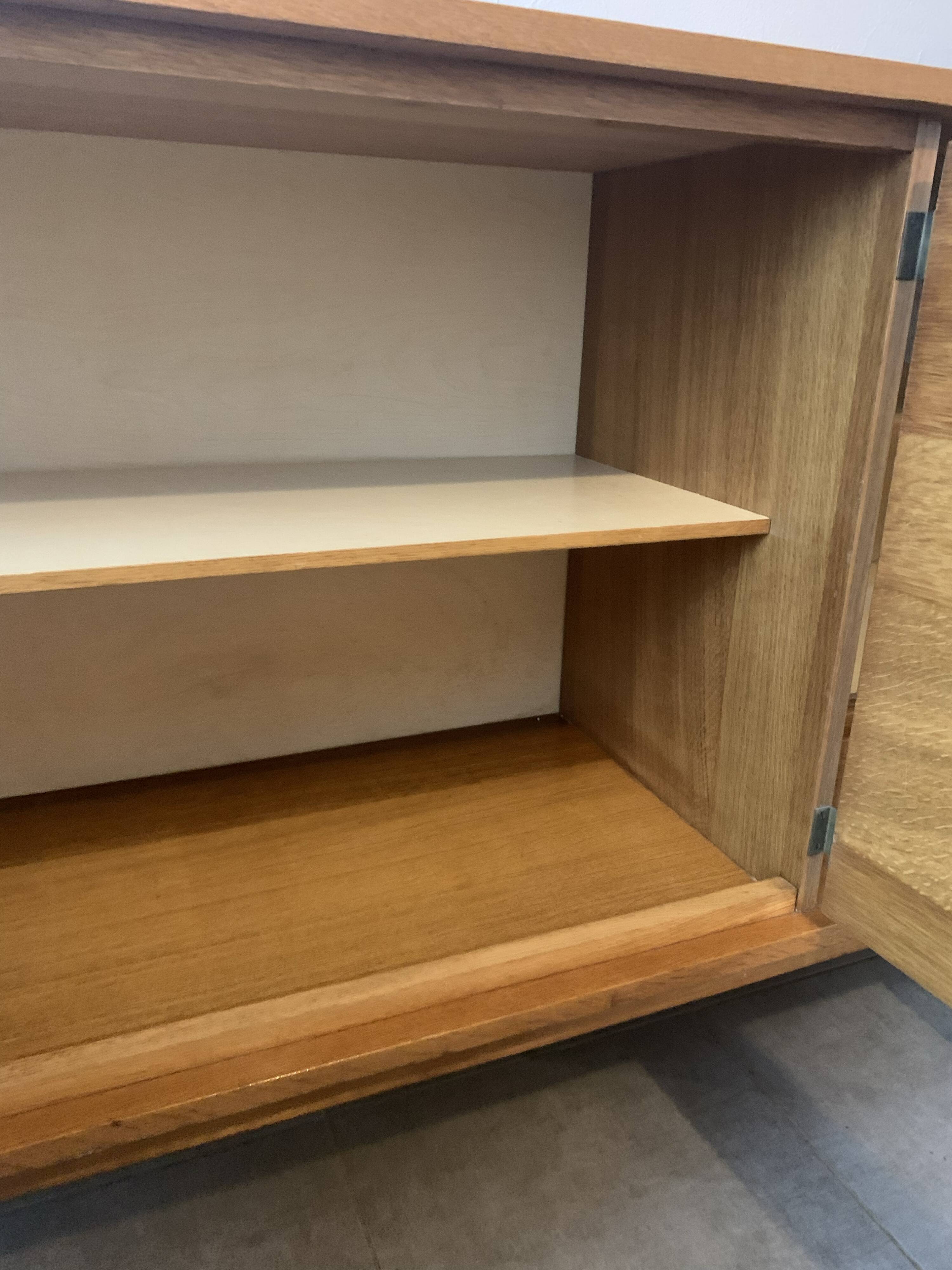 Vintage 1960s oak sideboard