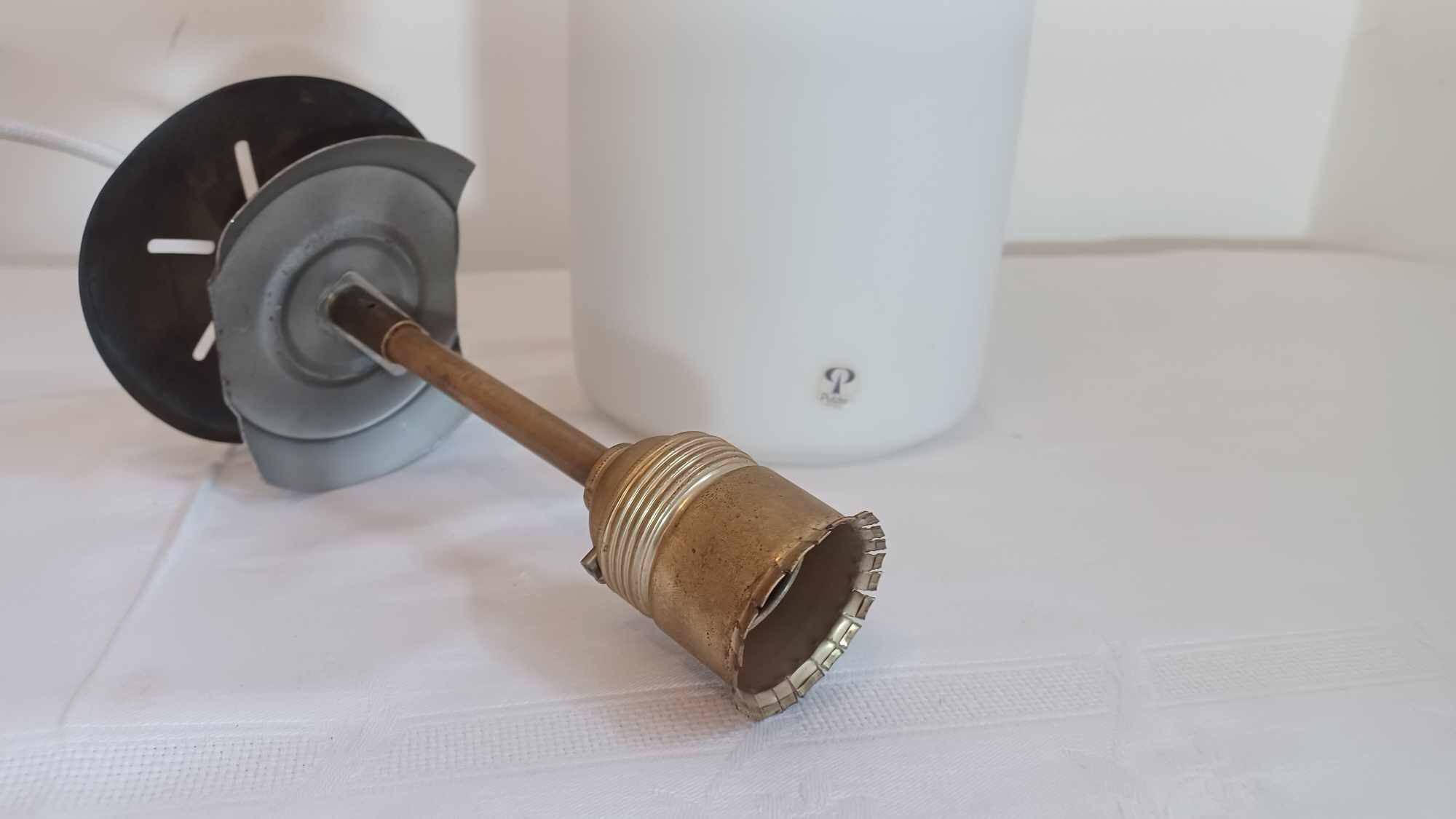 Lampe à suspension tubulaire pour Peil & Putzler Allemagne 1970