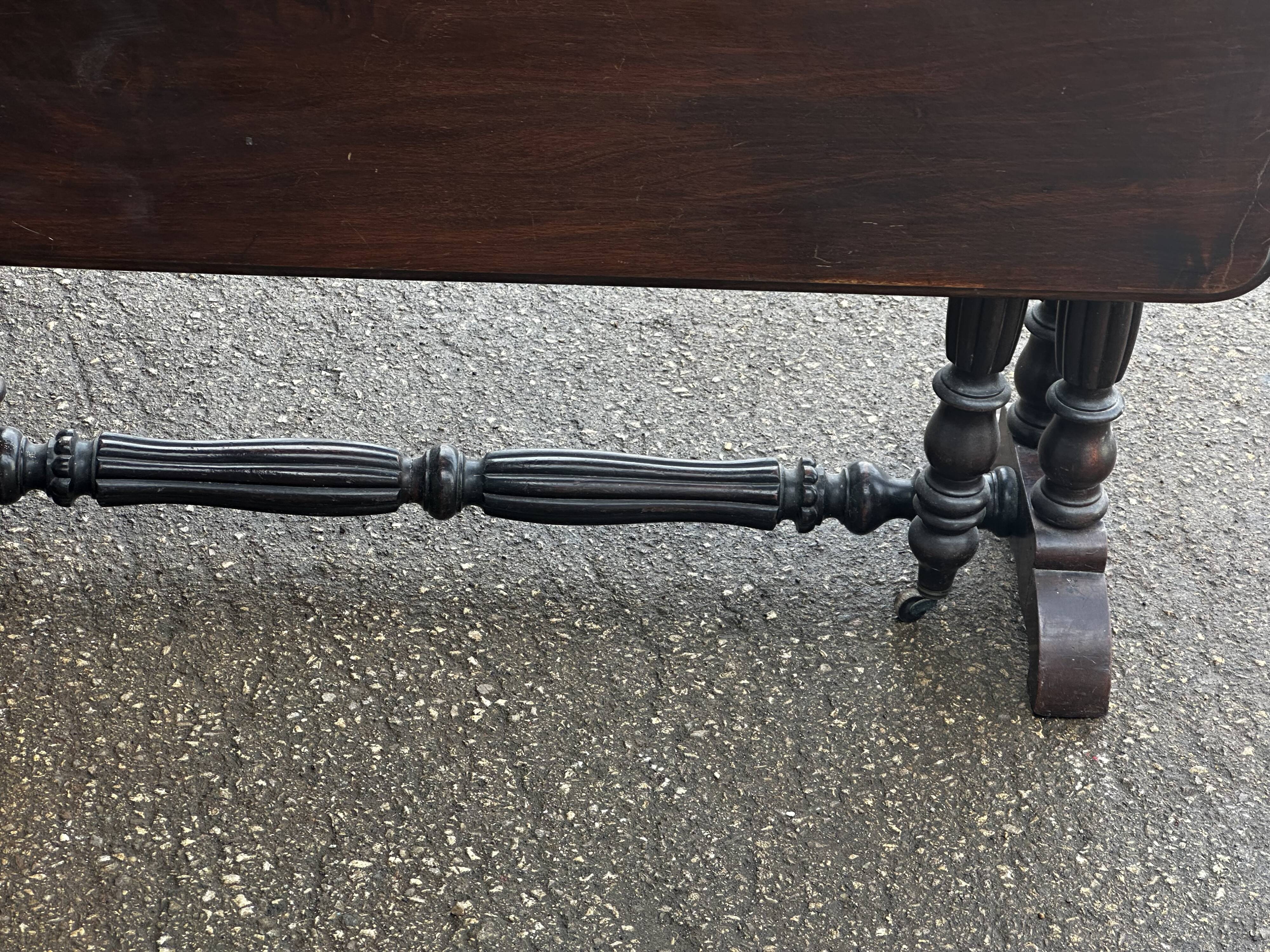 Victorian Mahogany Gate-Leg (folding) Table