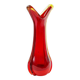 Vase en verre de Murano du milieu du siècle par Flavio Poli pour Seguso, Italie, années 1960
