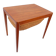 Mid-20th century Danish sewing table/side table in teak, Haslev Hansen