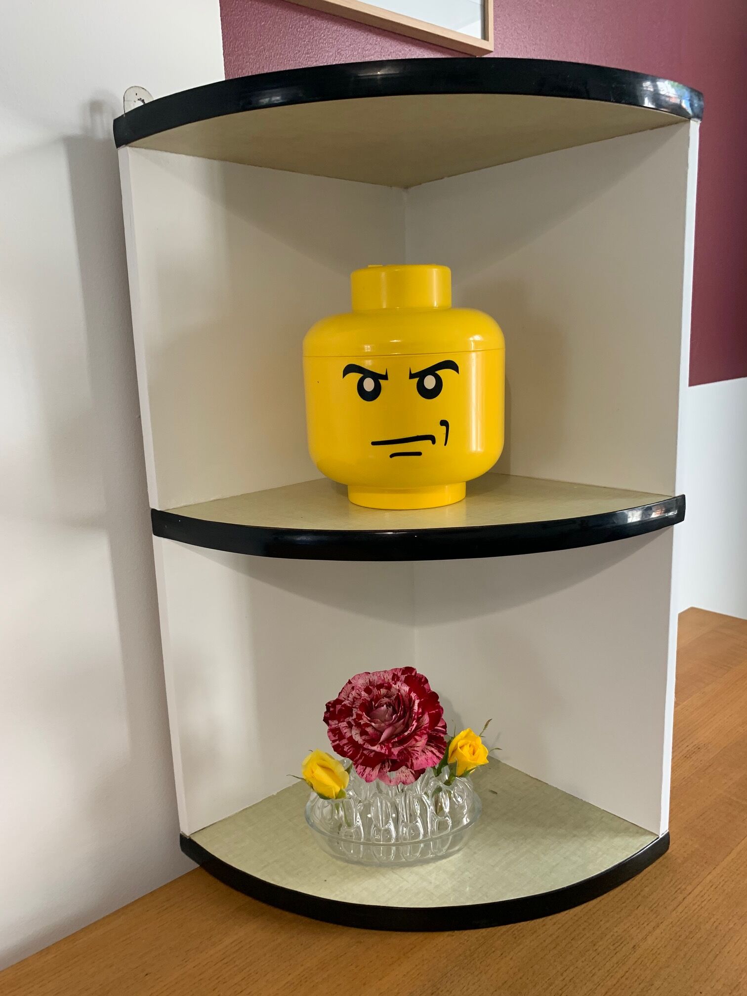 Furniture shelf formica vintage