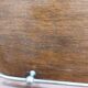 Wood serving tray with border