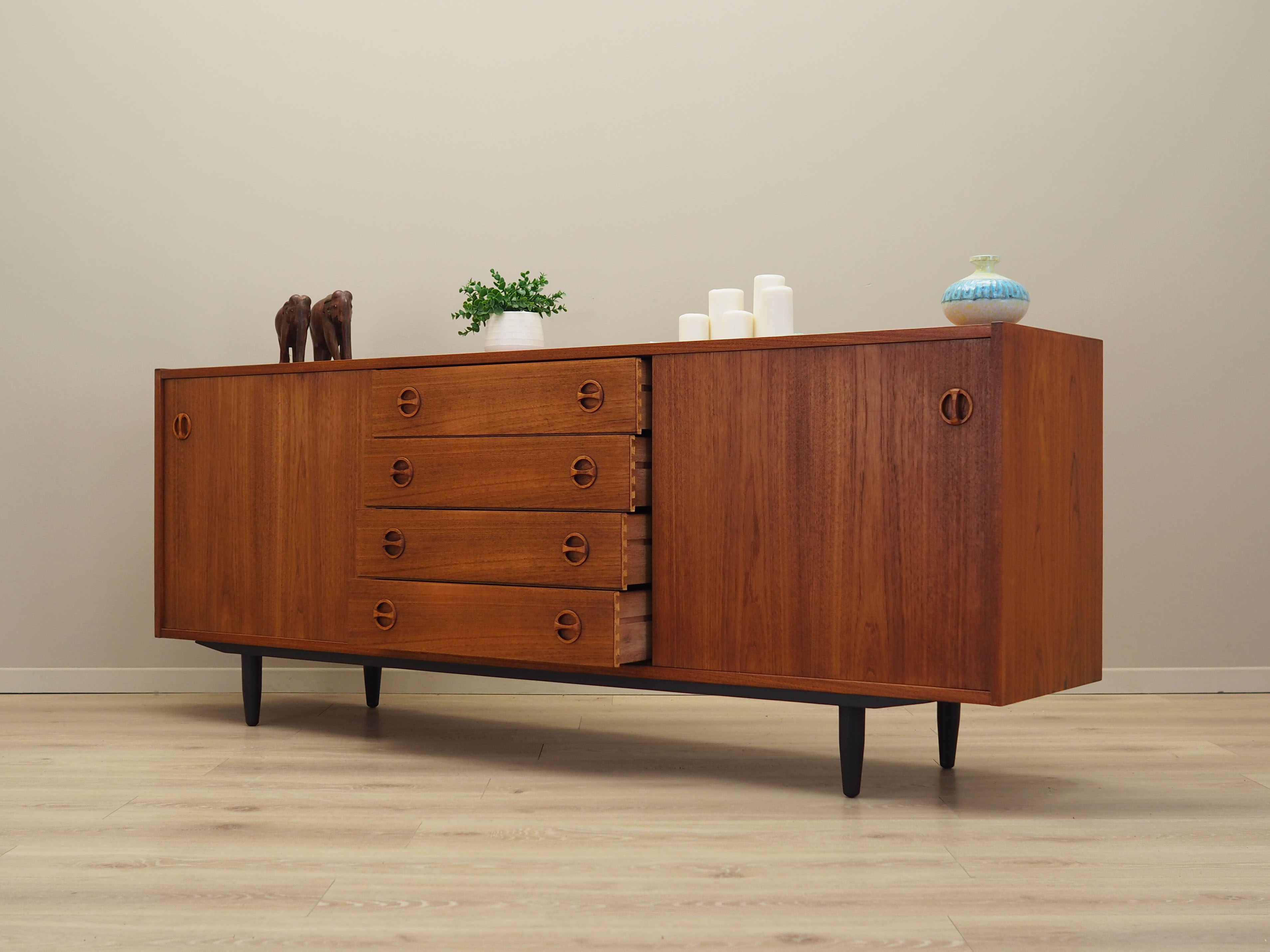 Teak sideboard, Danish design, 1960s, production: Denmark