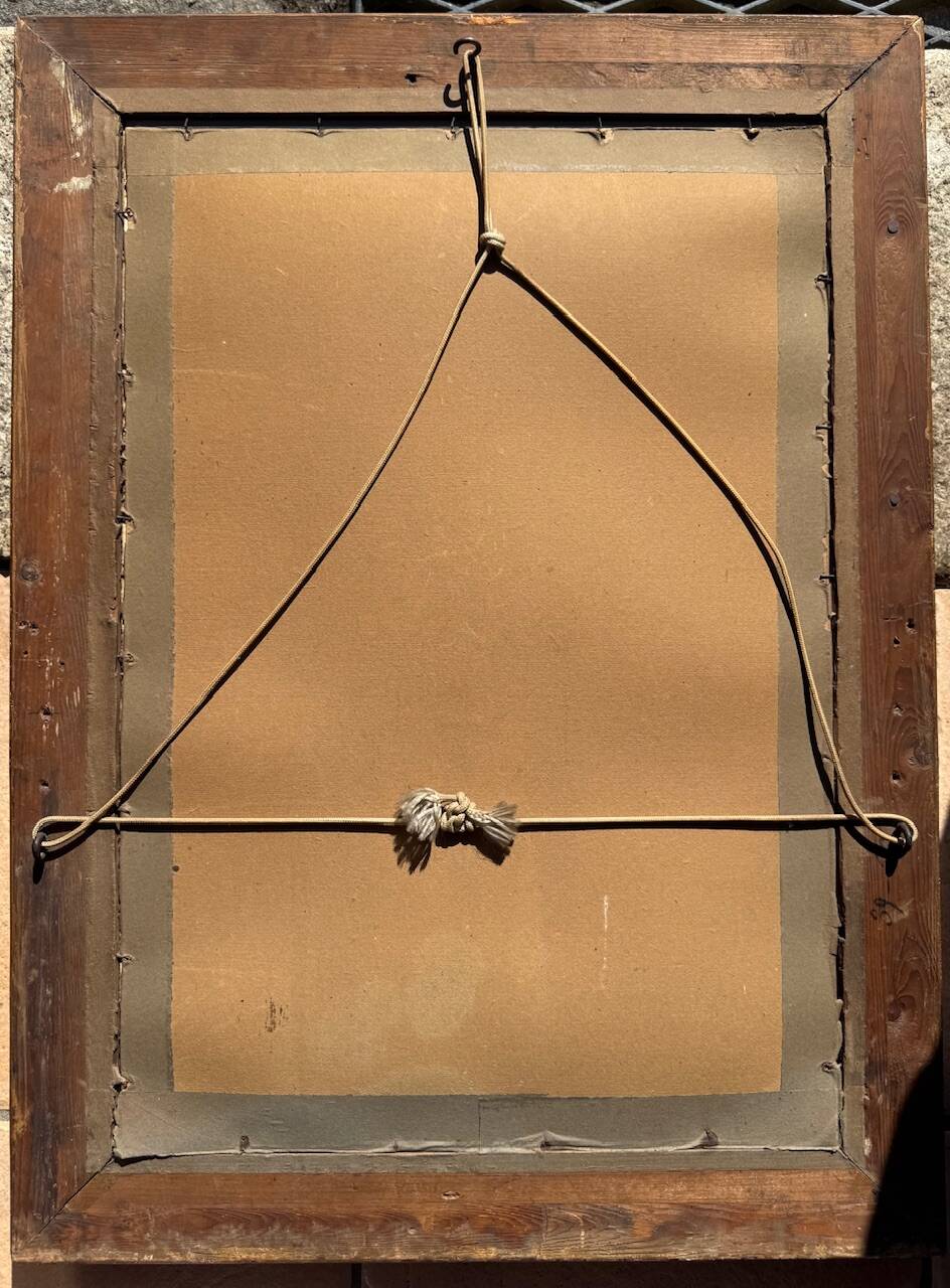 Old painting, Marine, signed Marie (1880-1977)