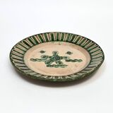 4 Vietri plates decorated by Fabbrica Ceramica Avallone, 1930s